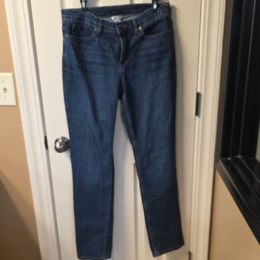 Duluth Trading Co Women's Straight Leg Blue Jeans